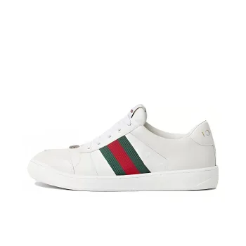 GUCCI Women's Screener 'GG Embossed White Green Red' Women's