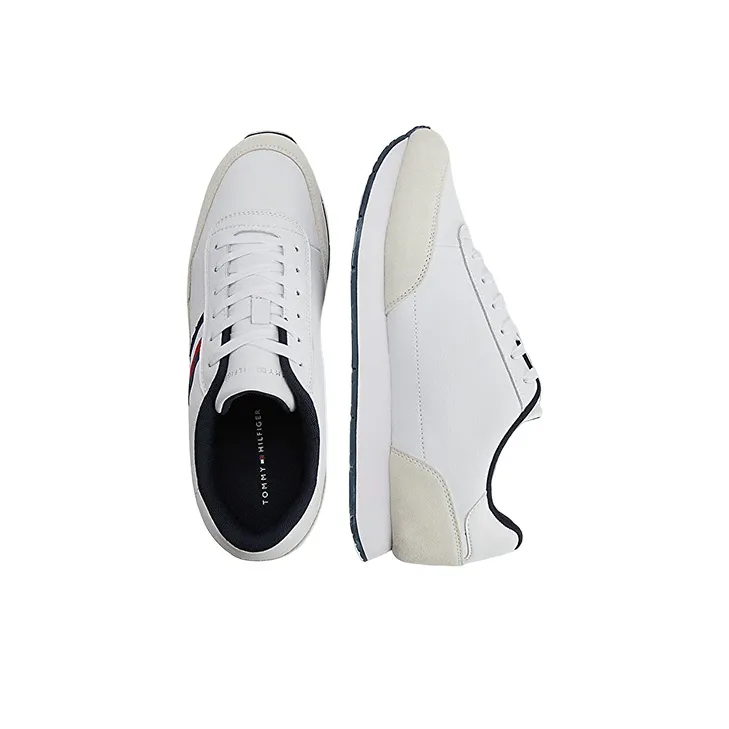 Tommy Hilfiger Core Low-Top Sports Casual Shoes Men's White-2