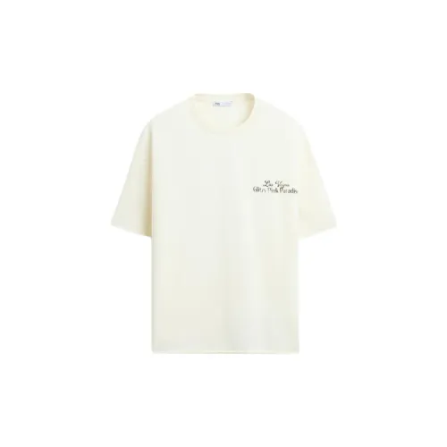 ZARA T-Shirts Men White