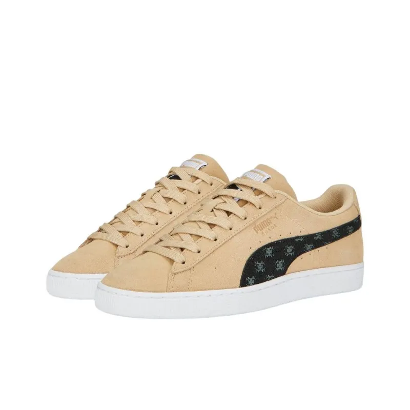 PUMA Suede T7 Sneakers 'Tan Black'-2