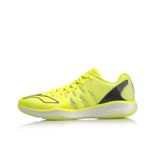 LINING Falcon Badminton Shoes Unisex Low Top Yellow