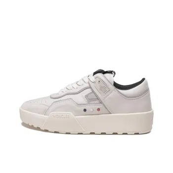 Moncler Promy Low Top Stylish Skateboarding Shoes Men's White