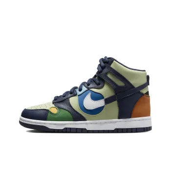Nike Dunk High See Through Pistachio Midnight Navy Women's