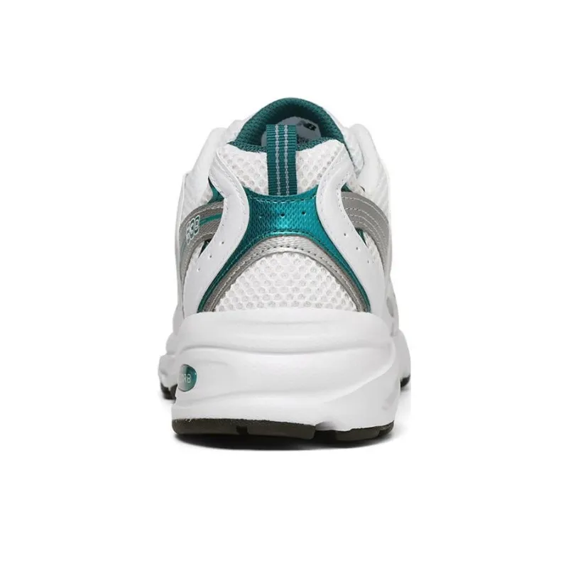 New Balance 530 White Silver Green-4
