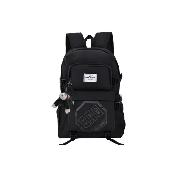 Warrior Nylon Backpack Regular Unisex Black