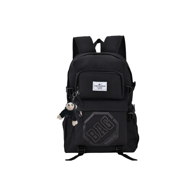 Warrior Nylon Backpack Regular Unisex Black-0