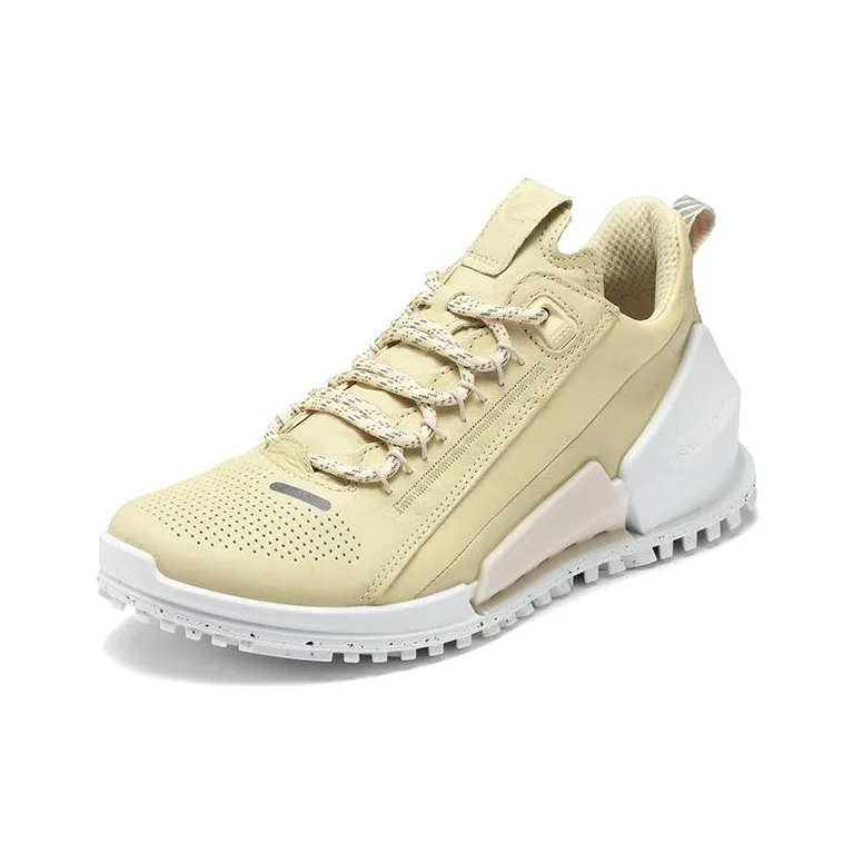 Ecco Striding 2.0 Series Low Top Sports Casual Shoes Women's Straw Yellow-1