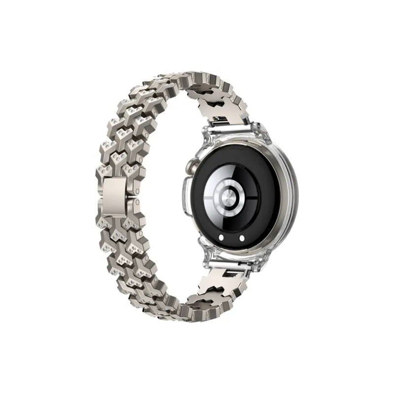 Yu Qing Compatibility Vivo Watch/iQOO Watch GT/3/2/1 Smart Wristband Vivo Compatibility Watch Band 150mm Alloy-3