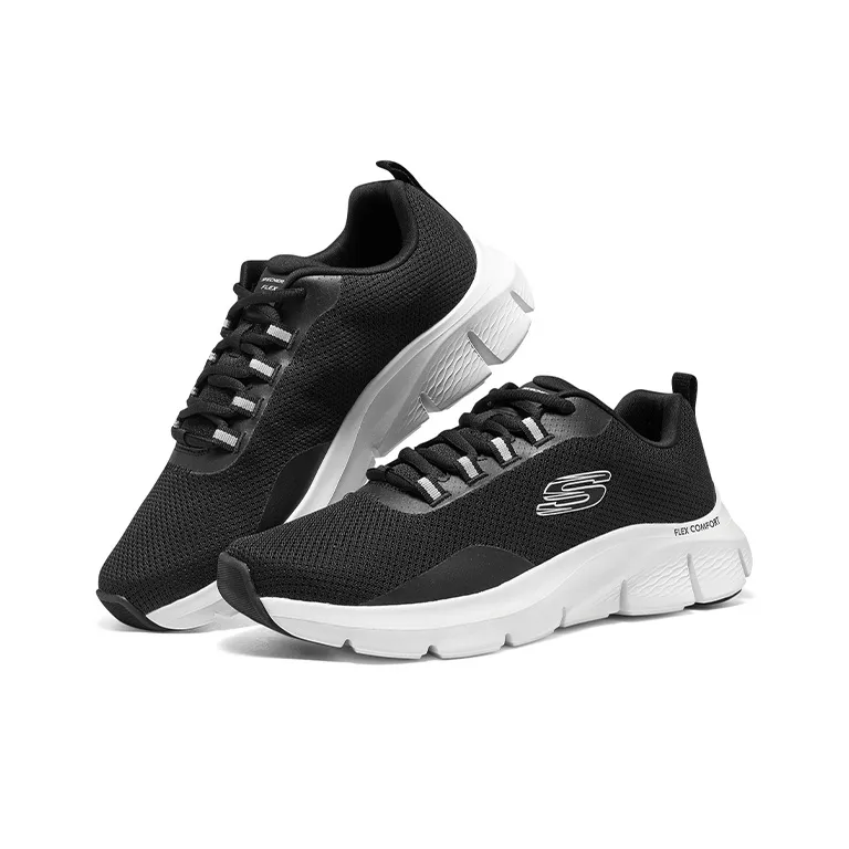 Skechers Flex Comfort Serron 'Black White'-3