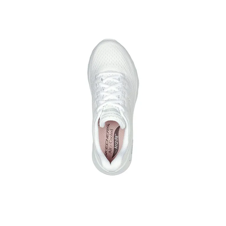 Skechers Arch Fit Series Casual Shoes Women's Low-Top White-3