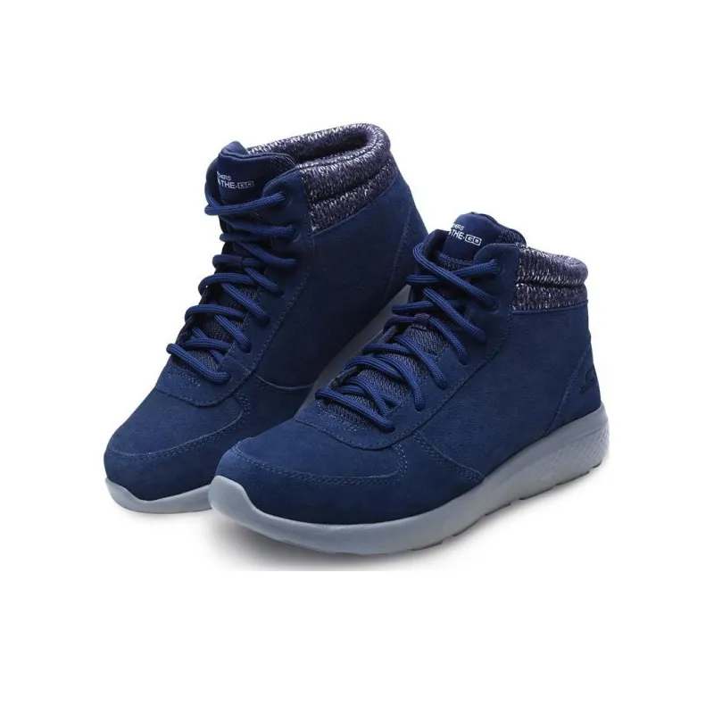 Skechers ON THE GO City 2 Wear-Resistant Slip-Resistant High-Top Sports Casual Shoes Women's Marine Blue-2
