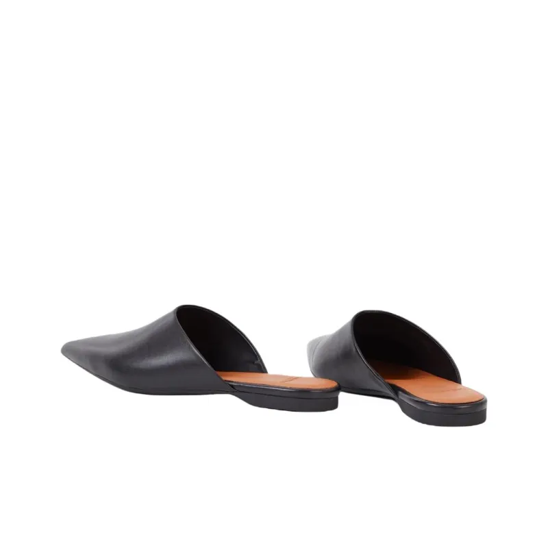 VAGABOND SHOEMAKERS Wrap-toe Slippers Women's Black-3