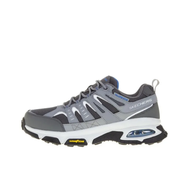 Skechers SKECH-AIR Envoy Cushioned Wear-Resistant Impact-Resistant Low-Top Sports Casual Shoes Gray-0