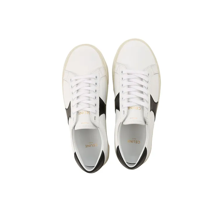 CELINE Women's Triomphe 'White Black'-4