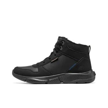 Skechers Ingram Anti Slip Wear Resistant Breathable Warm High Top Casual Shoes Men's Black