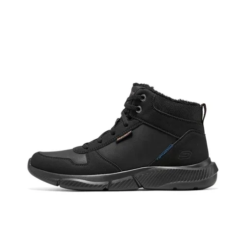 Skechers Ingram Anti Slip Wear Resistant Breathable Warm High Top Casual Shoes Men's Black