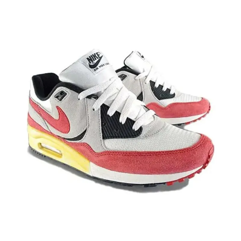 Nike Air Max Light Cushioning Lightweight Low-Top Running Shoes Unisex Red-2