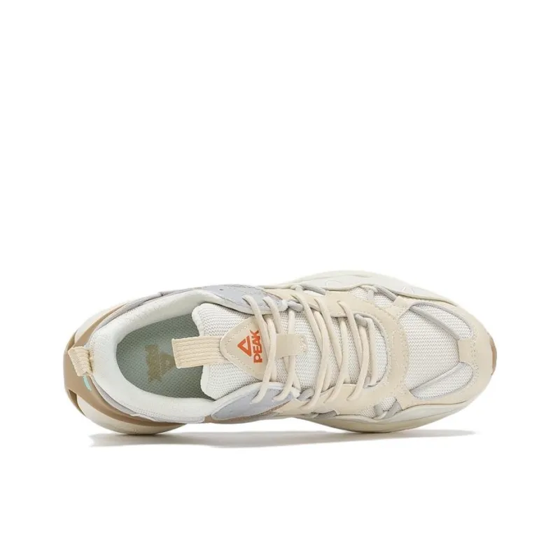 PEAK State Pole Cushioning, Slip Resistant, And Abrasion Resistant Low Top Sports Casual Shoes Women's Bean Khaki-2