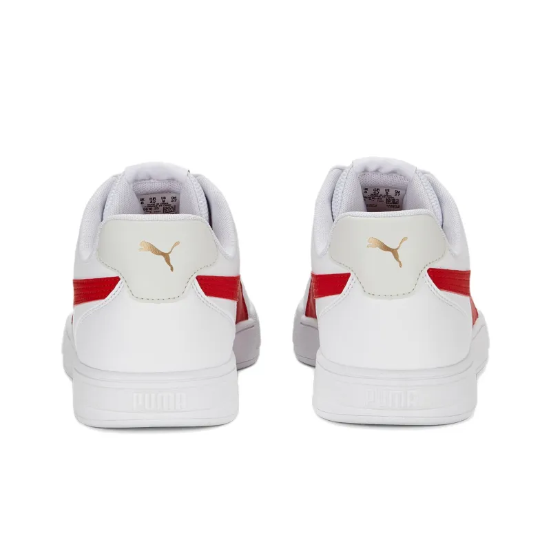 PUMA Caven Trainers 'White Red'-4
