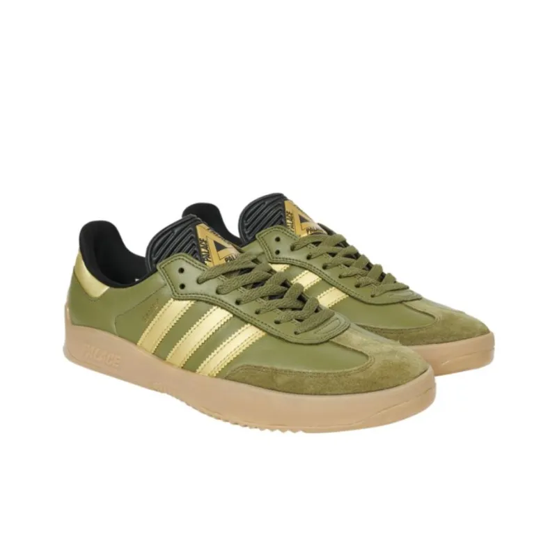Adidas Puig Samba Palace Olive Gold-1