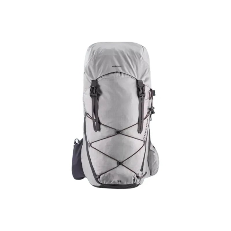 DECATHLON Polyamide Outdoor Hiking Bag Backpacks Regular Unisex Light Gray-2
