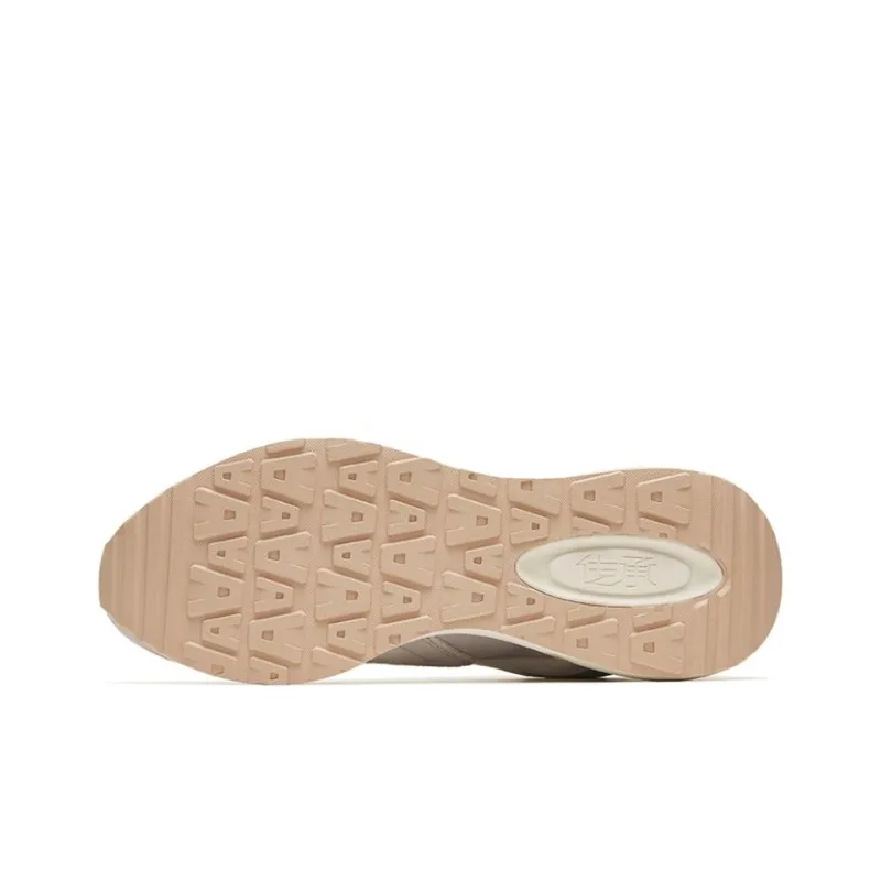 Anta Life Collection Campus Cultural Heritage Breathable And Wear-resistant Low-Top Sports Casual Shoes Gray White-4