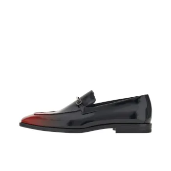 FERRAGAMO Gancini-buckle Gradient Leather Loafers