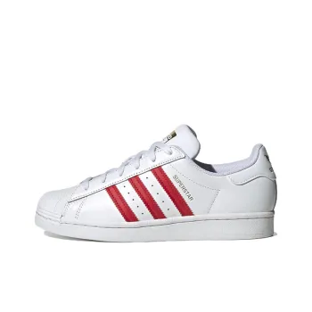 Adidas Originals Superstar White Better Scarlet Gold Women's