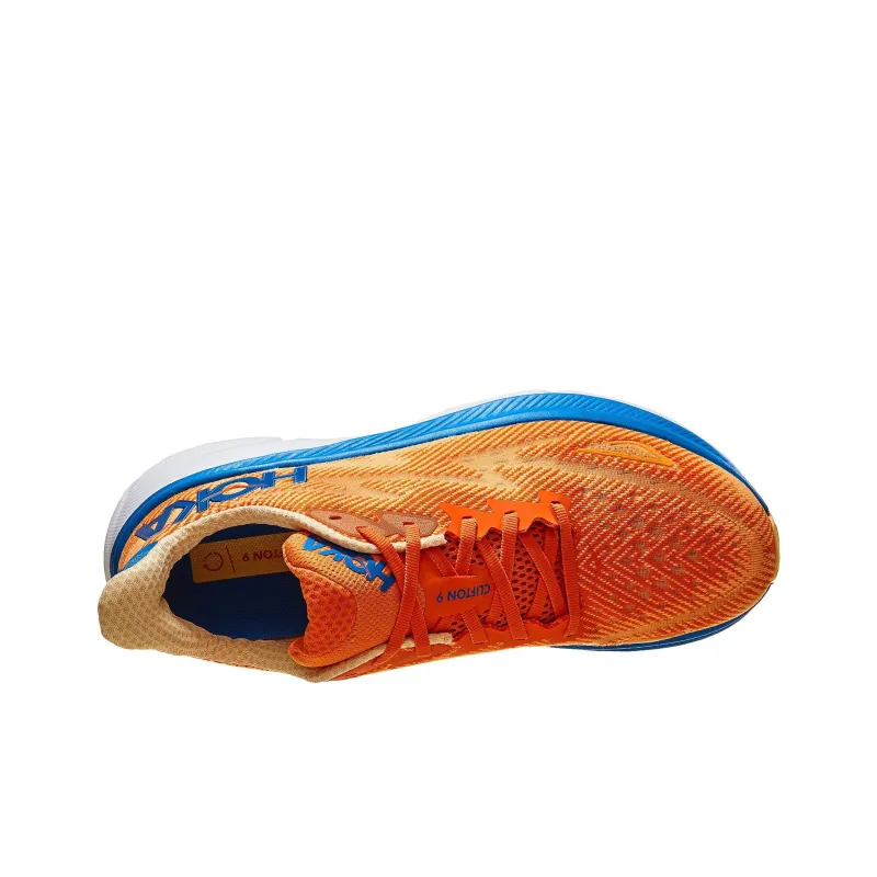 HOKA ONE ONE Clifton 9 Vibrant Orange-3
