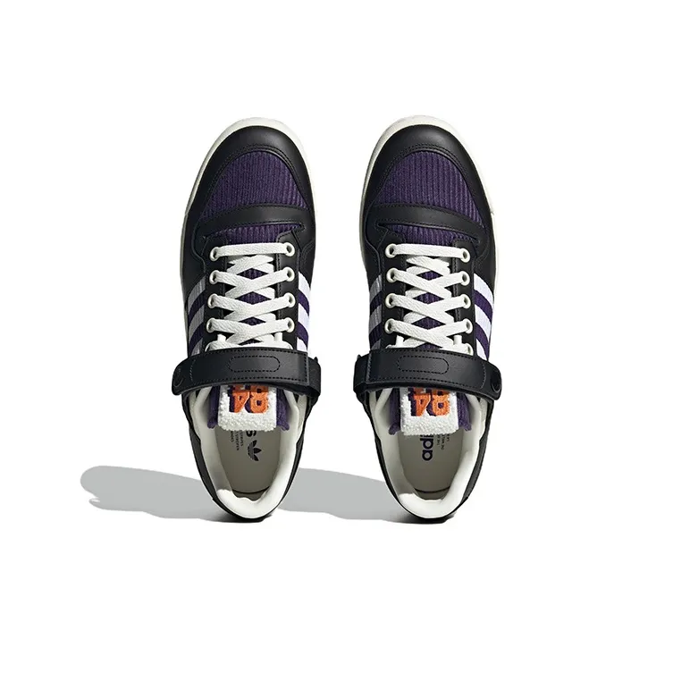 Forum Adidas Originals 84 Low 'Black Purple'-4