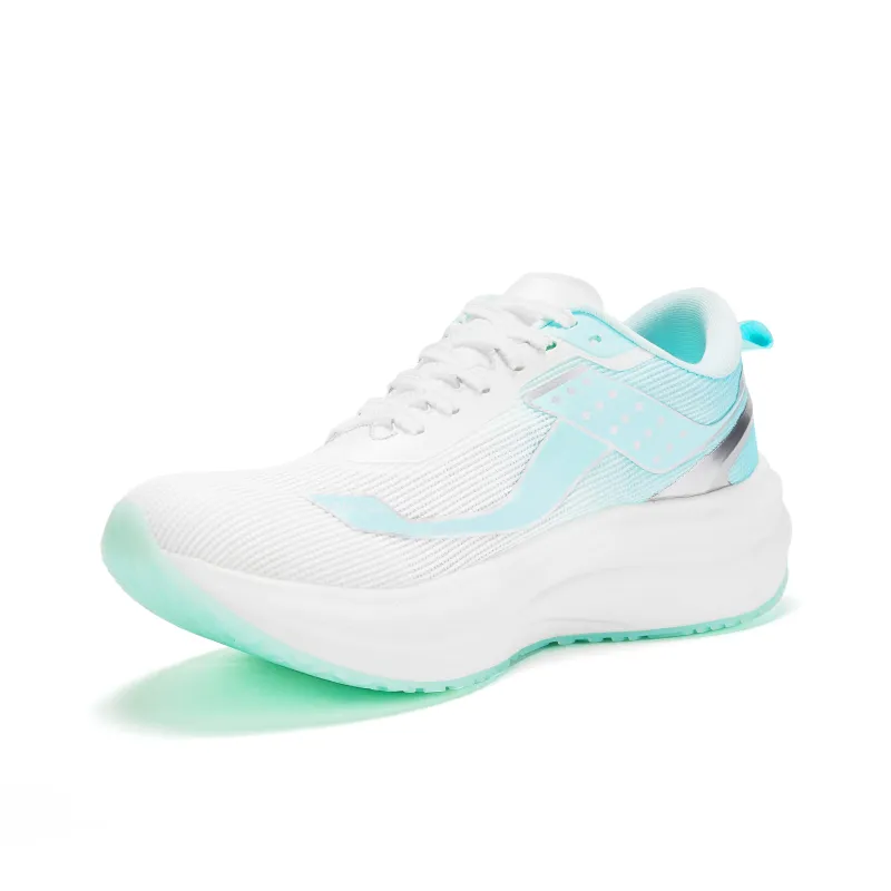 WEIMING Low Top Running Shoes Unisex White Jade Blue-1