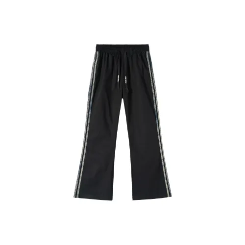 XINYINSU Casual Pants Unisex Black