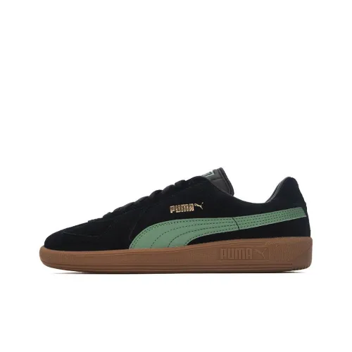 PUMA Army Trainer Skateboard Shoes Unisex Low-Top Black