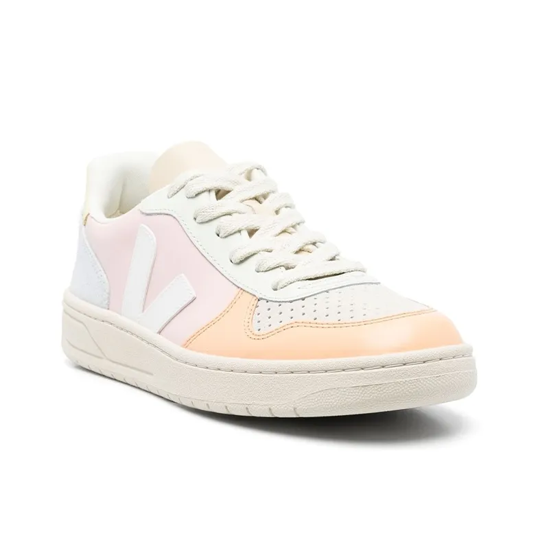 VEJA V 10 Leather Petale White Women's-2