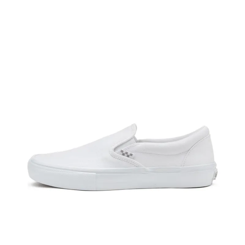 Vans Skate Slip On 'True White'-0