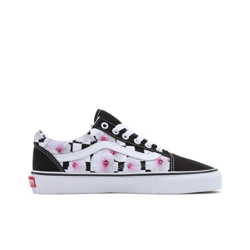 Vans Hibiscus Check Old Skool 'Black'-1