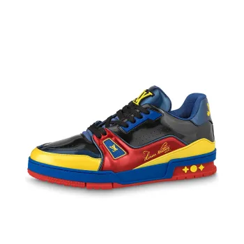 LOUIS VUITTON Trainers 'Black Yellow Blue'