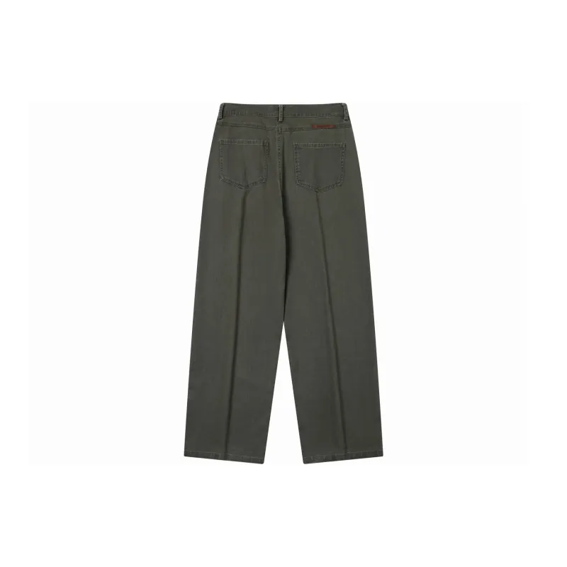 TGNS New In Autumn Straight Fit Workwear Casual Pants Unisex-17