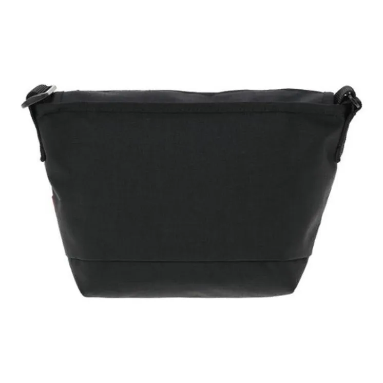 Manhattan Portage Nylon Messenger Bag Shoulder Bag Small Size Men's Black-3