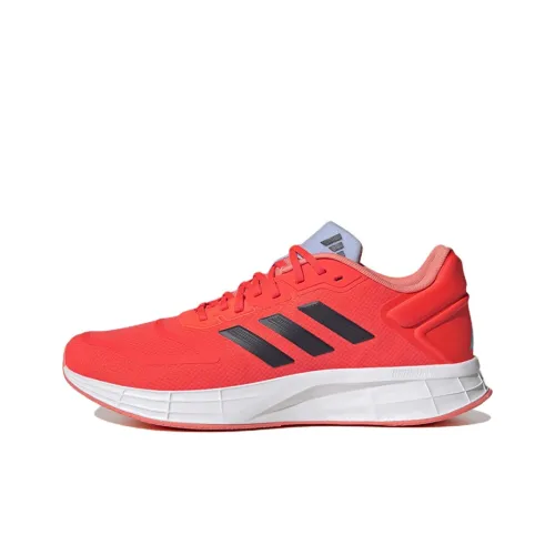 Adidas Duramo 10 Running Shoes Men Mid-Top Red/Black/White