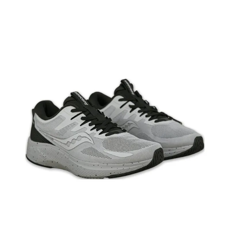 Saucony Lancer Cushioning, Slip Resistant, And Abrasion Resistant Low Top Casual Running Shoes Unisex Gray-2