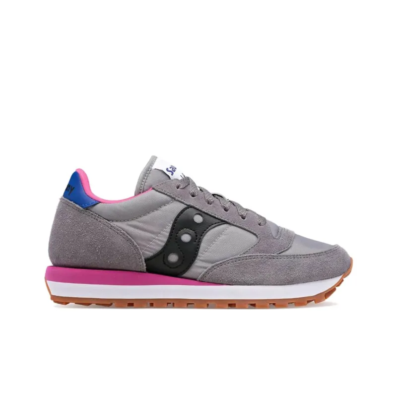 Saucony Jazz Original Original Durable Breathable Low-Top Running Shoes Women's Light Gray-1