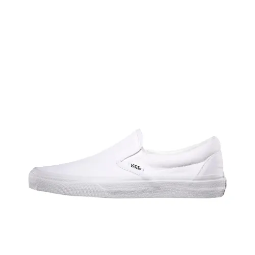 Vans Slip-On Classic Wide 'Canvas - True White'