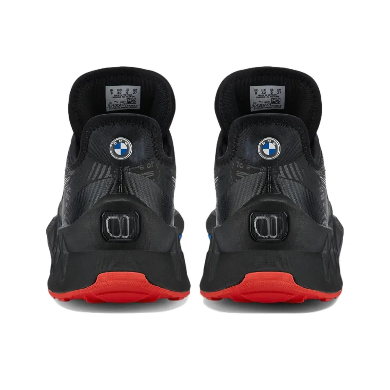 PUMA BMW MMS Maco Sl Anti-Slip Wear-Resistant Low-Top Sports Casual Shoes Black-4