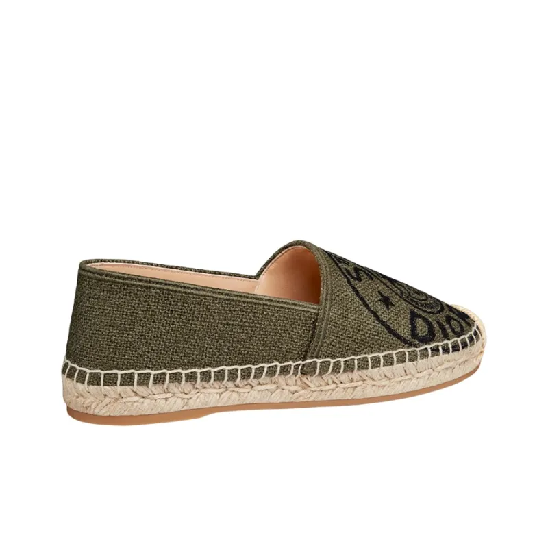 DIOR Granville Casual Single Shoes Women's Khaki-3