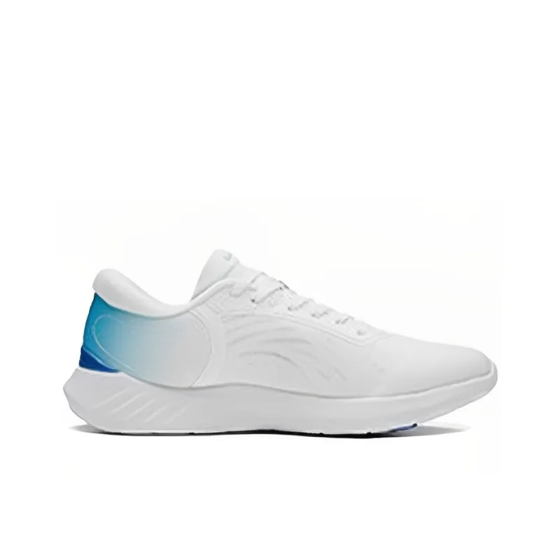 LiNing Qingyi LS Breathable Low-Top Sports Casual Shoes Men's White Blue-1