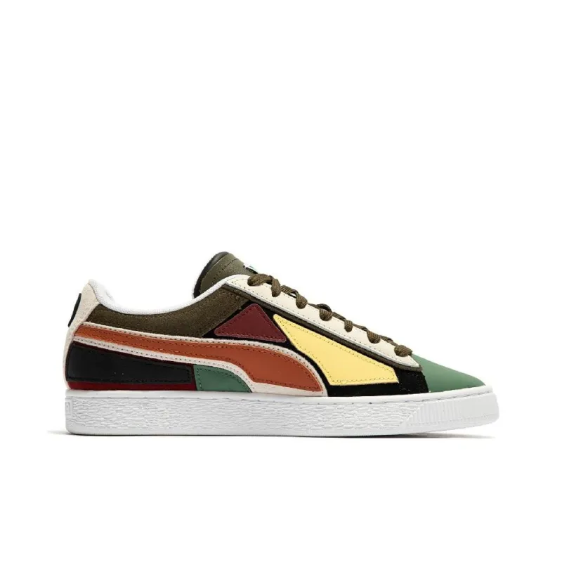 PUMA Suede 'Layers Deep Olive Warm Chestnut'-1
