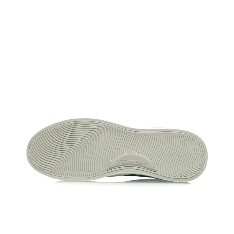 LiNing CF Recombined Breathable Low Top Skateboard Shoes Men's White Black-2
