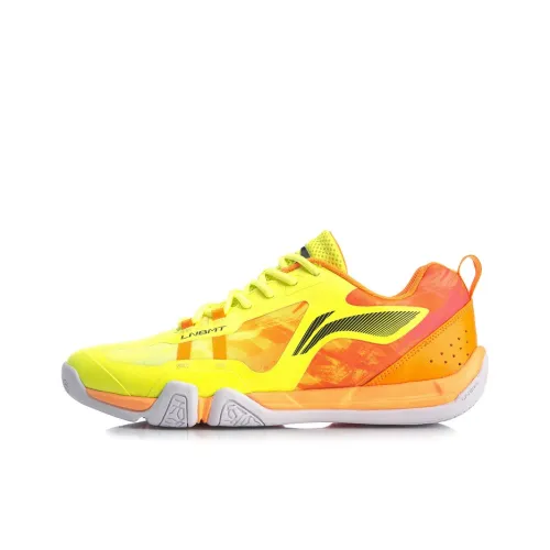 LINING Racetrack Encounter Badminton Shoes Unisex Low-Top Orange