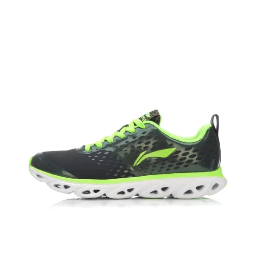 LINING Arc 5 Running Shoes Men Low-Top Black/Green